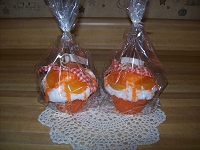 Jumbo Orange Dreamsicle Cupcake
